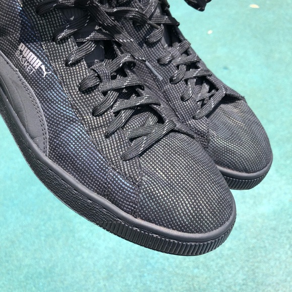 puma basket rainbow reflective